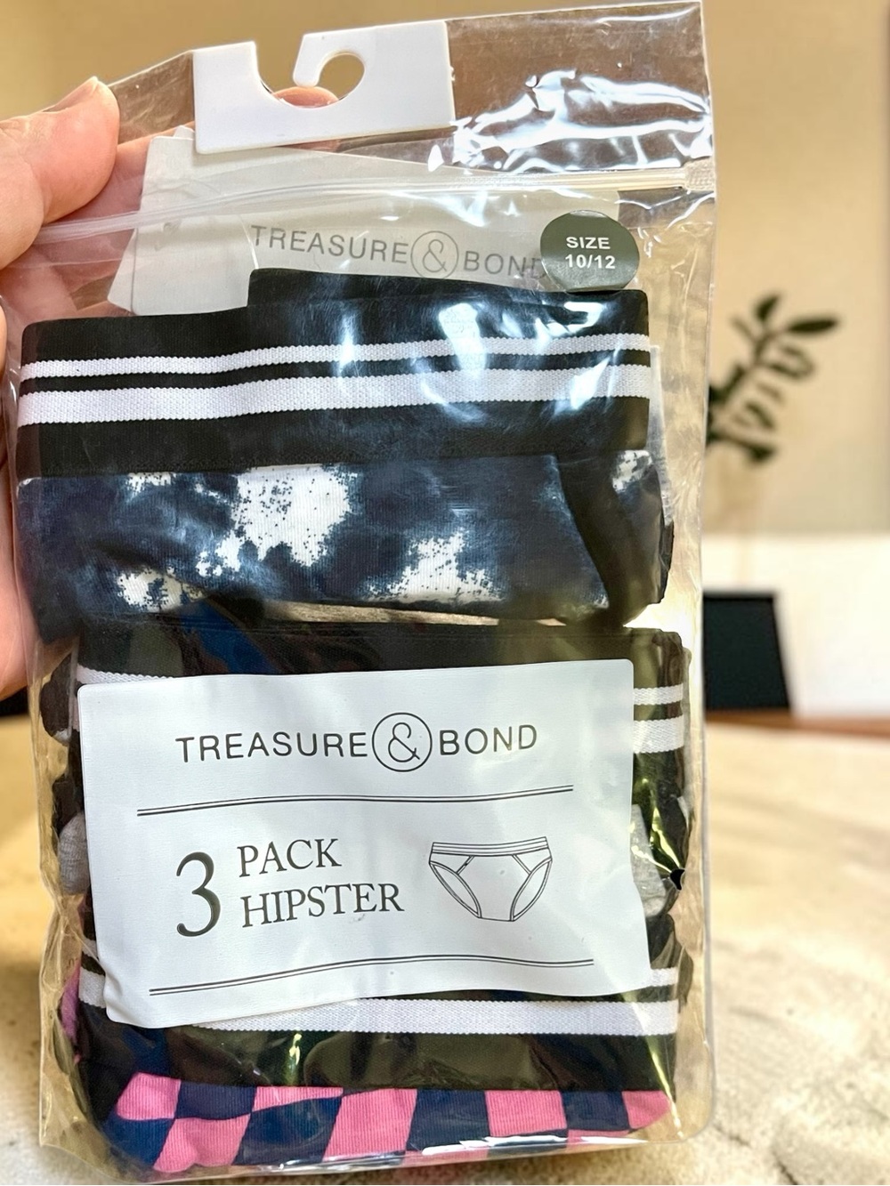 New Girls 10/12 Treasure & Bond Hipster underwear pack